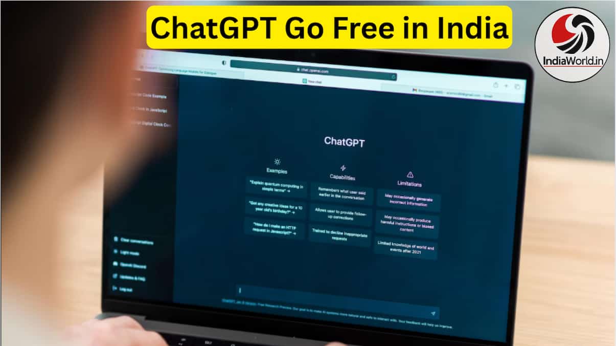 ChatGPT Go Free in India