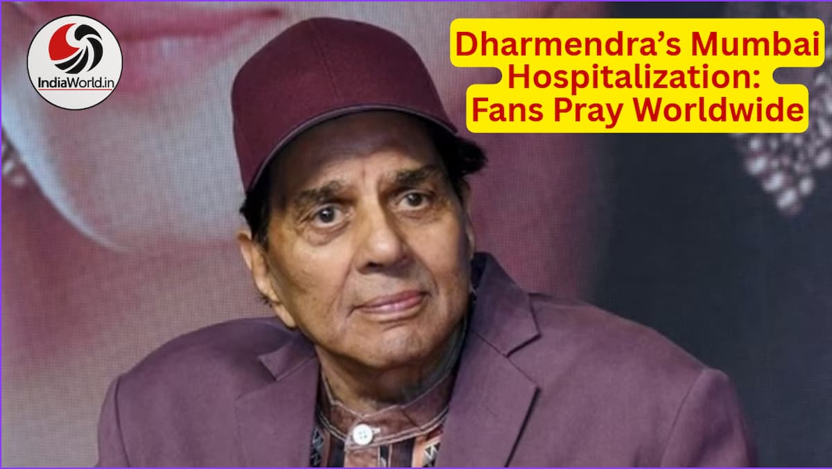 Dharmendra hospitalised Breach Candy Mumbai
