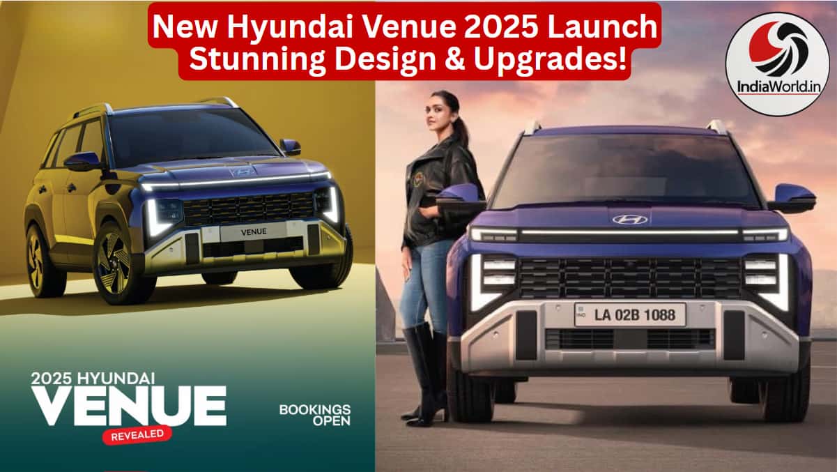 Hyundai Venue 2025 Gets Premium Interiors & Bold New Design