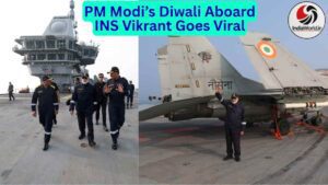 PM Modi Diwali 2025 on INS Vikrant PM Modi Diwali 2025 on INS Vikrant