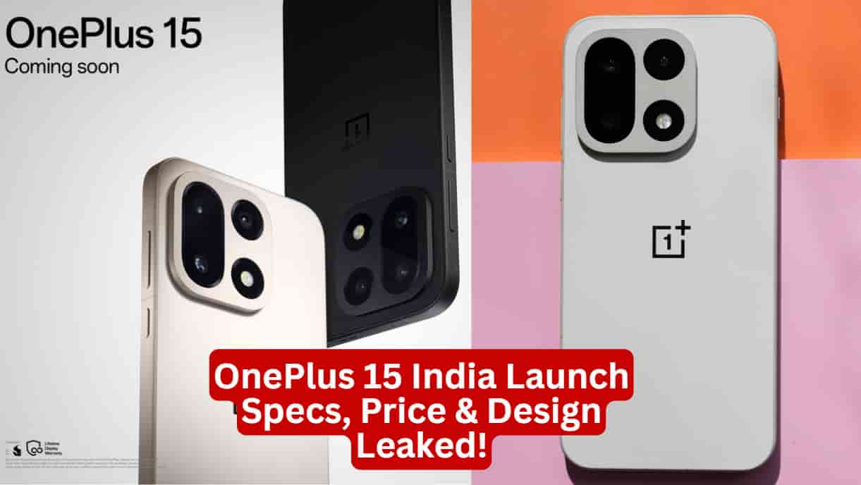 OnePlus 15 India Launch Confirmed
