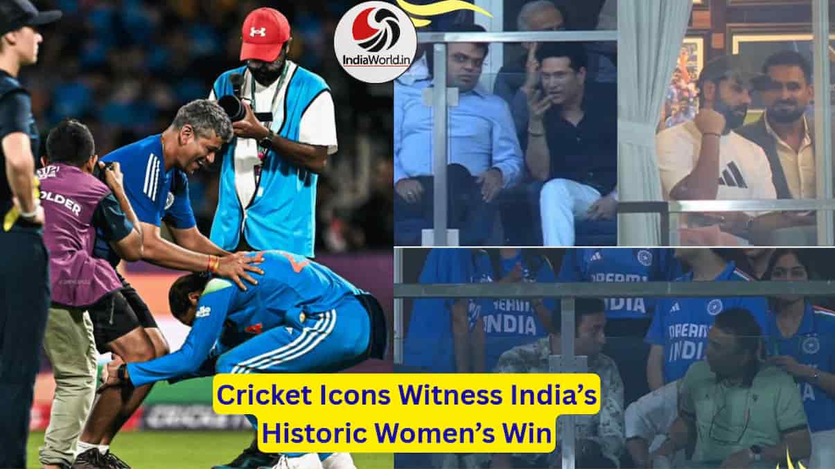 Sachin, Rohit, Jay Shah at Women’s World Cup Final Sachin, Rohit, Jay Shah at Women’s World Cup Final