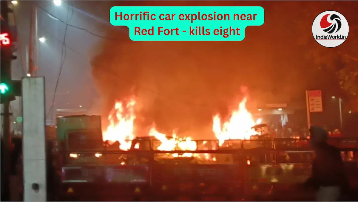 Red Fort Metro Gate 1 explosion