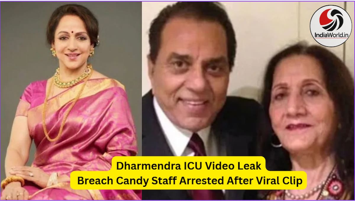 IndiaWorld IndiaWorld Dharmendra ICU Video Leak Dharmendra ICU Video Leak