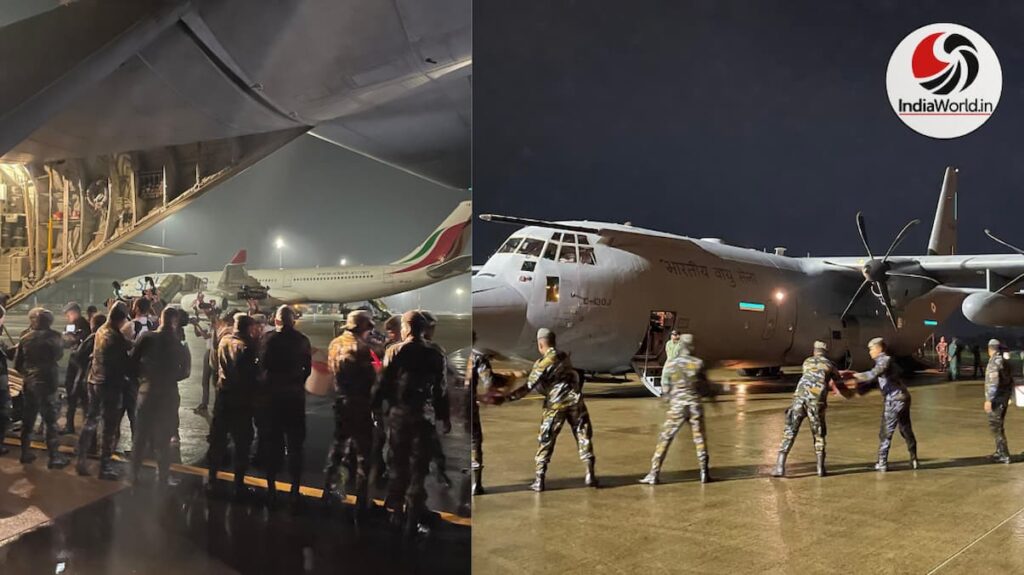 IndiaWorld IndiaWorld Cyclone Ditwah live updates