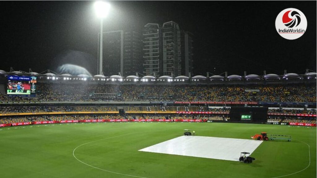 Gabba match abandoned rain