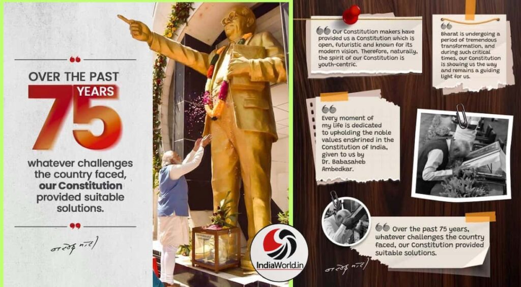 modi constitution day