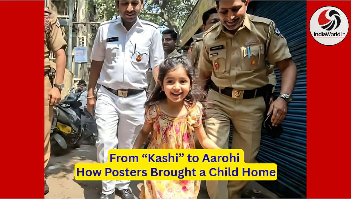 Aarohi missing girl Mumbai Varanasi reunion Aarohi missing girl Mumbai Varanasi reunion