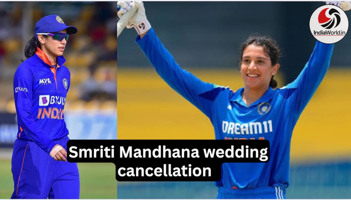 Smriti Mandhana wedding cancellation Smriti Mandhana wedding cancellation