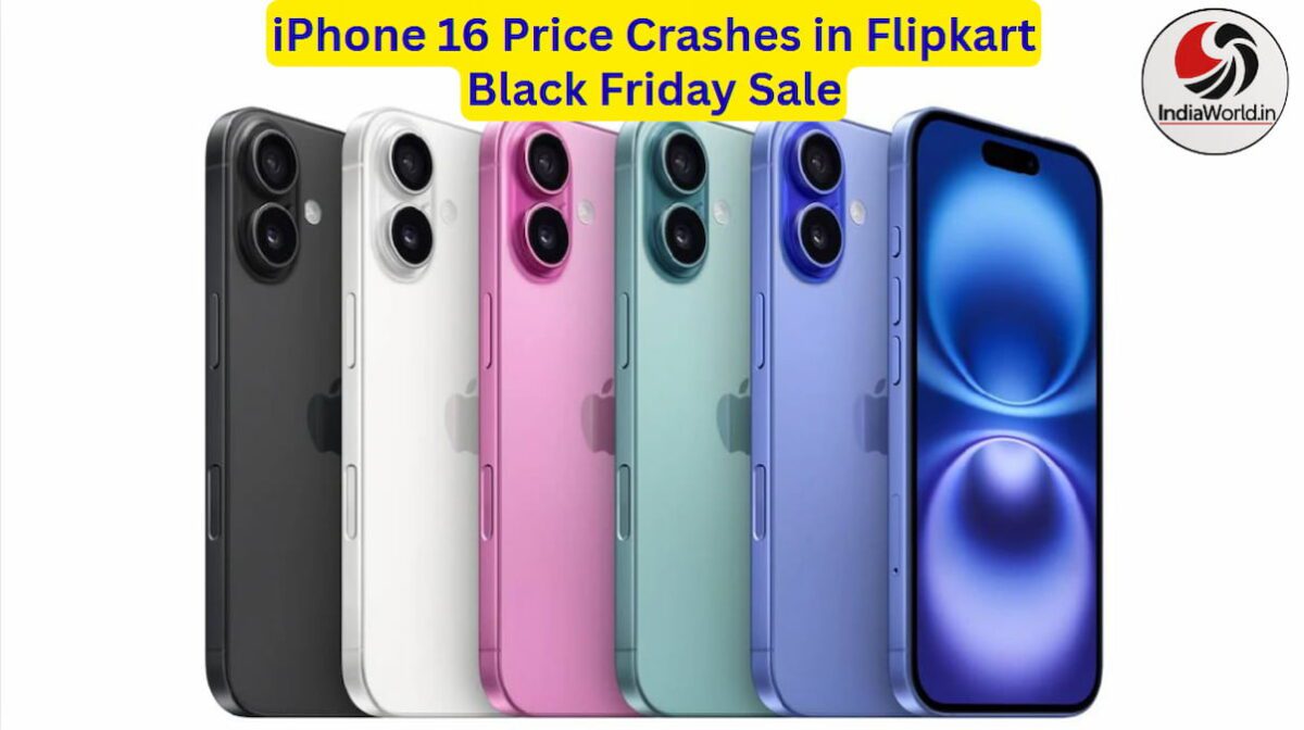iPhone 16 Price Crashes in Flipkart Black Friday Sale