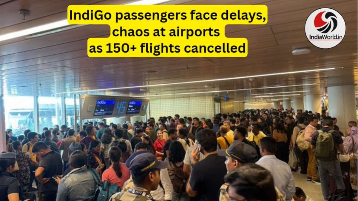 IndiGo flight chaos IndiGo flight chaos