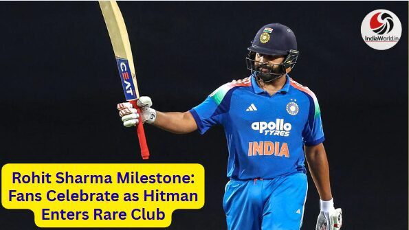 IndiaWorld IndiaWorld Rohit Sharma milestone Rohit Sharma milestone
