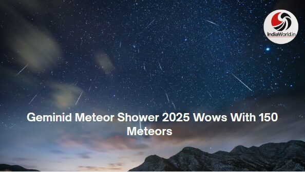Geminid Meteor Shower 2025