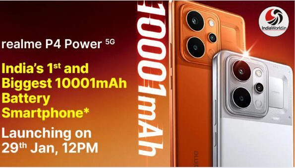 Realme P4 Power Launch Realme P4 Power Launch
