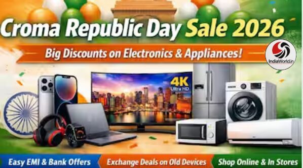 IndiaWorld IndiaWorld Croma Republic Day Sale Croma Republic Day Sale
