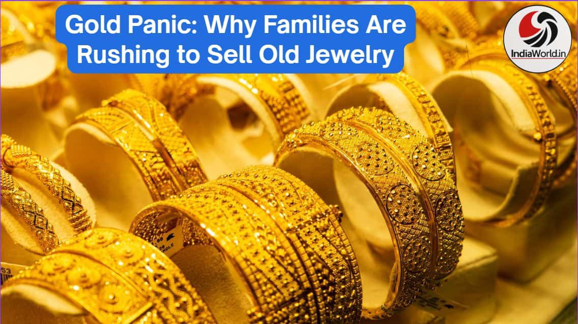 Households cash out gold Households cash out gold